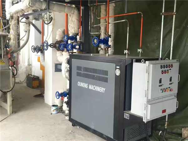 電加熱導(dǎo)熱油爐可以給熱壓機加熱嗎「歐能機械」告訴您